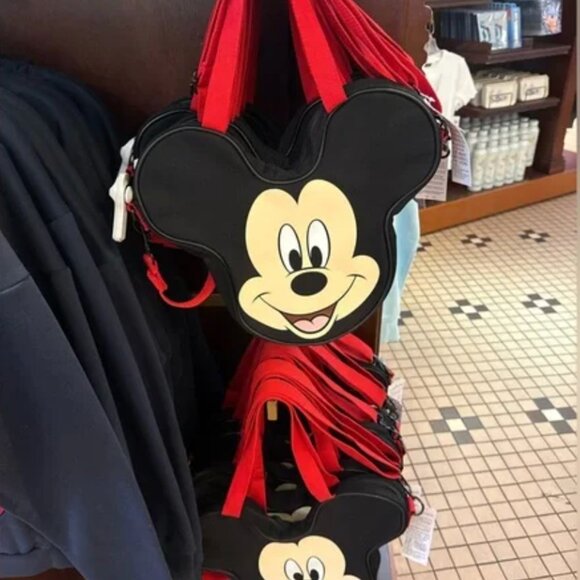 NWT! Disney Mini Mickey Mouse Face Tote - Picture 2 of 3
